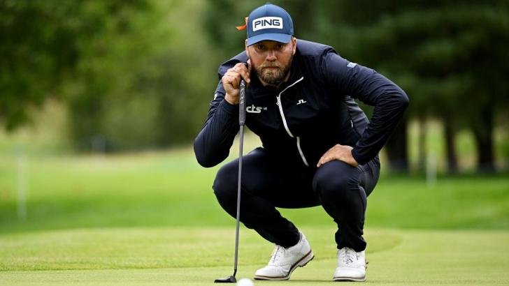 Golfer Daniel Brown